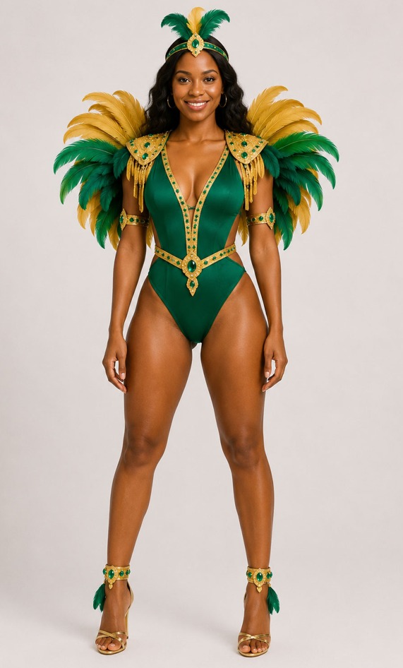 Sisserou Princess Monokini with Standard Wings (SPBSB6)