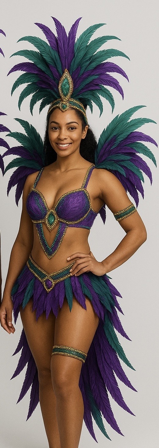 Sisserou Queen, Purple, Frontline Standard Wings (FSQPF1)